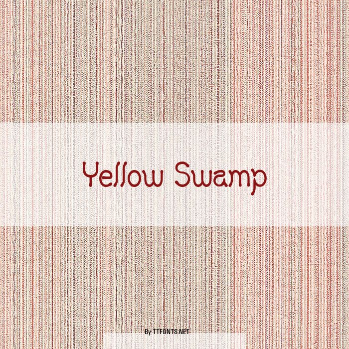 Yellow Swamp example